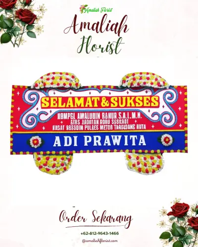 Karangan Bunga Ucapan Selamat rangkas bitung