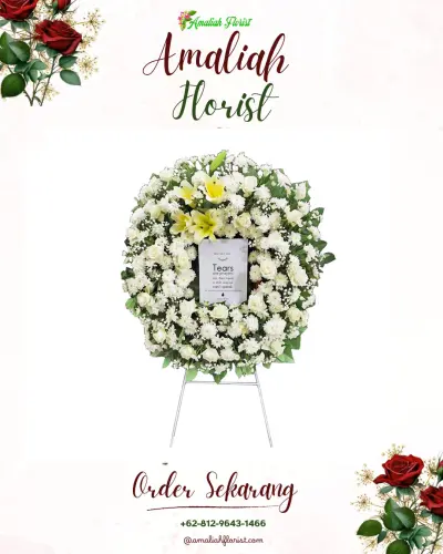 Krans Bunga Duka Cita rangkas bitung